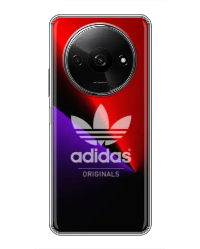 Чехол для Xiaomi Redmi A3x с картинкой «Adidas Red Neon»