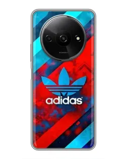 Чехол для Xiaomi Redmi A3x с картинкой «Абстракция Adidas»