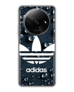 Чехол для Xiaomi Redmi A3x с картинкой «Adidas Trefoil Blue»
