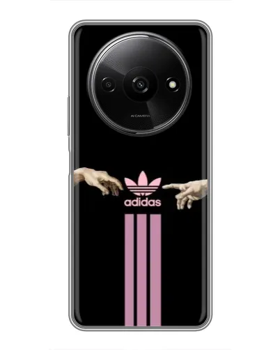 Чехол для Xiaomi Redmi A3x с картинкой «Adidas Hands»