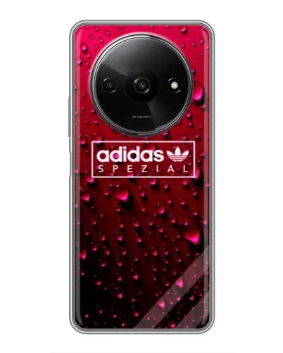 Чехол для Xiaomi Redmi A3x с картинкой «Adidas Gold Marble»