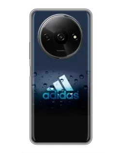 Чехол для Xiaomi Redmi A3x с картинкой «Adidas Water Drops»