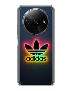 Чехол для Xiaomi Redmi A3x с картинкой «Неоновый Adidas»