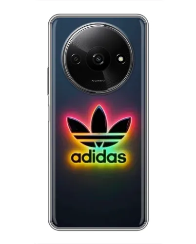Чехол для Xiaomi Redmi A3x с картинкой «Неоновый Adidas»