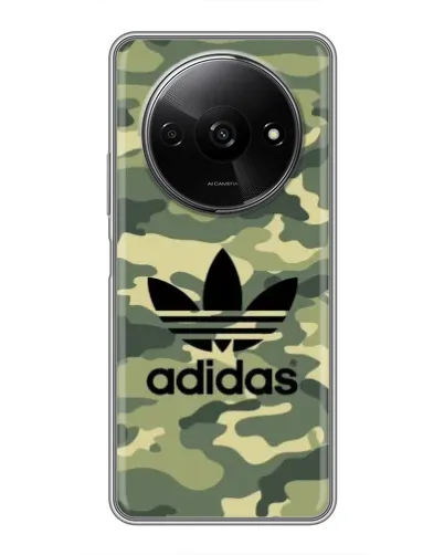 Чехол для Xiaomi Redmi A3x с картинкой «Милитари стиль Adidas»