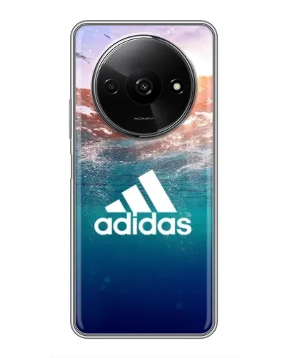 Чехол для Xiaomi Redmi A3x с картинкой «Океанская глубина адидас»