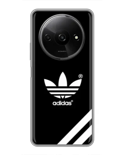 Чехол для Xiaomi Redmi A3x с картинкой «Adidas с диагональными полосами»