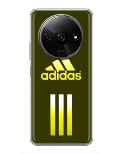 Чехол для Xiaomi Redmi A3x с картинкой «Оливковый градиент Adidas»