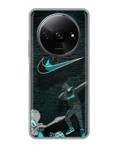 Чехол для Xiaomi Redmi A3x с картинкой «Спортивный арт Nike» Чехол для Xiaomi Redmi A3x с картинкой «Спортивный арт Nike»