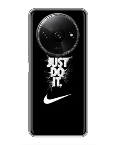 Чехол для Xiaomi Redmi A3x с картинкой «Текстовый принт Nike» Чехол для Xiaomi Redmi A3x с картинкой «Текстовый принт Nike»