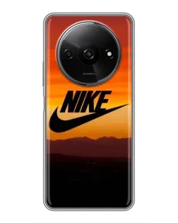 Чехол для Xiaomi Redmi A3x с картинкой «Nike — вечерний горизонт»