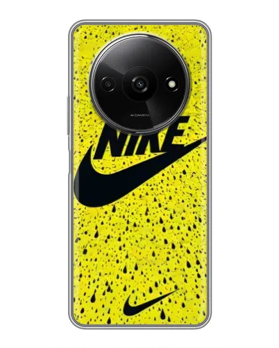 Чехол для Xiaomi Redmi A3x с картинкой «Желтый текстурный Nike» Чехол для Xiaomi Redmi A3x с картинкой «Желтый текстурный Nike»