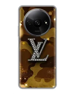 Чехол для Xiaomi Redmi A3x с картинкой «Камуфляжный Louis Vuitton»