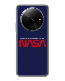 Чехол для Xiaomi Redmi A3x с картинкой «NASA — глубокий космос»