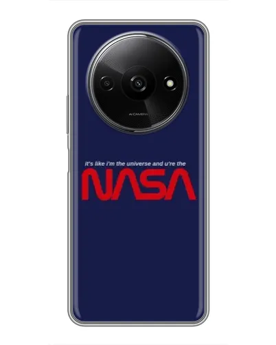 Чехол для Xiaomi Redmi A3x с картинкой «NASA — глубокий космос»