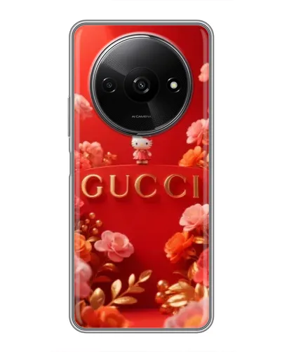 Чехол для Xiaomi Redmi A3x с картинкой «Gucci — золотой сад» Чехол для Xiaomi Redmi A3x с картинкой «Gucci — золотой сад»