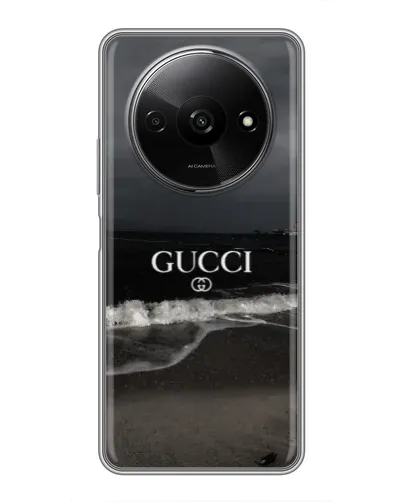 Чехол для Xiaomi Redmi A3x с картинкой «Gucci — морской прибой» Чехол для Xiaomi Redmi A3x с картинкой «Gucci — морской прибой»