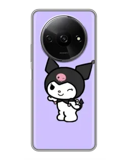 Чехол для Xiaomi Redmi A3x с картинкой «Классическая Kuromi»
