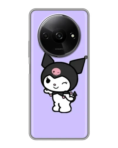 Чехол для Xiaomi Redmi A3x с картинкой «Классическая Kuromi»