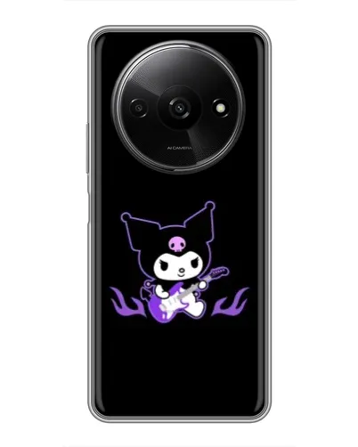 Чехол для Xiaomi Redmi A3x с картинкой «Электрическая Kuromi»