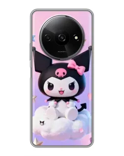 Чехол для Xiaomi Redmi A3x с картинкой «Рок-звезда Kuromi»