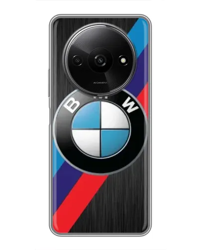 Чехол для Xiaomi Redmi A3x с картинкой «BMW M-stripes стиль»