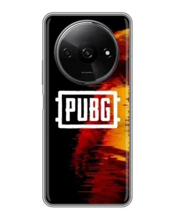 Чохол для Xiaomi Redmi A3x з картинкою «Яскравий логотип PUBG»