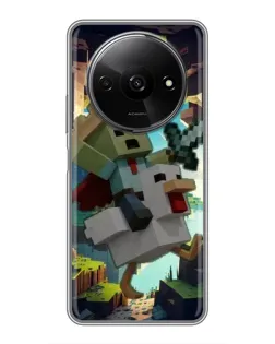 Чехол для Xiaomi Redmi A3x с картинкой «Стив и гусь»