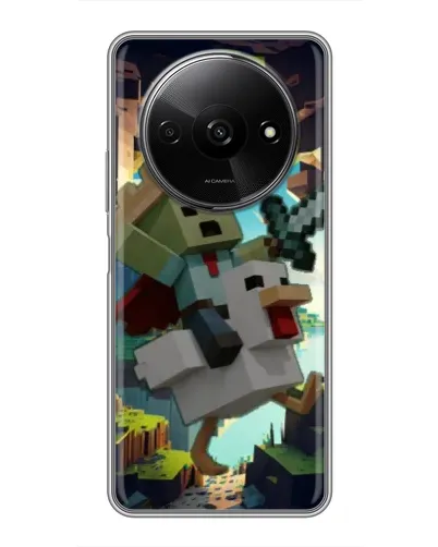 Чохол для Xiaomi Redmi A3x з картинкою «Стів та гусь»