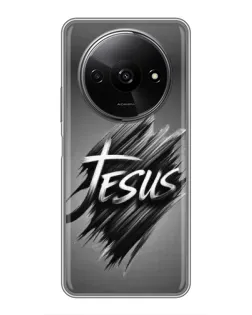 Чохол для Xiaomi Redmi A3x з картинкою «Напис Jesus Graffiti»