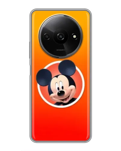 Чехол для Xiaomi Redmi A3x с картинкой «Mickey в круге» Чехол для Xiaomi Redmi A3x с картинкой «Mickey в круге»