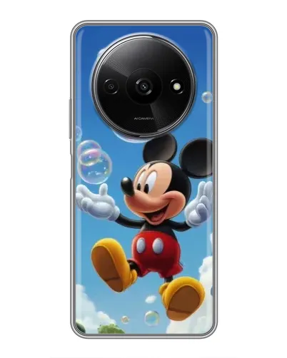 Чехол для Xiaomi Redmi A3x с картинкой «Mickey и мыльные пузыри» Чехол для Xiaomi Redmi A3x с картинкой «Mickey и мыльные пузыри»