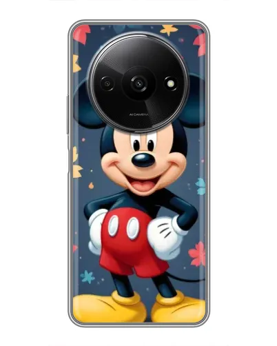 Чехол для Xiaomi Redmi A3x с картинкой «Осенний Mickey Mouse» Чехол для Xiaomi Redmi A3x с картинкой «Осенний Mickey Mouse»