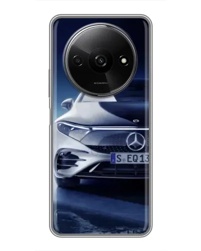 Чехол для Xiaomi Redmi A3x с картинкой «Mercedes EQ — будущее»