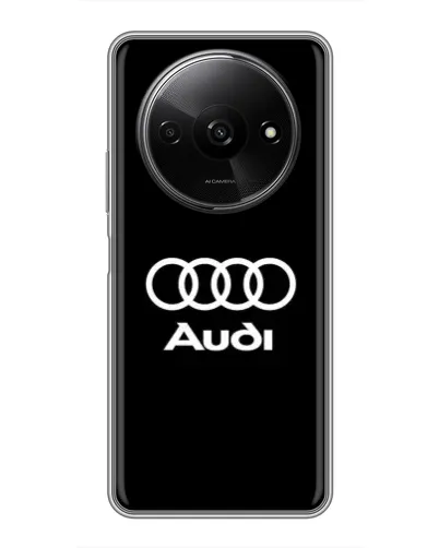 Чехол для Xiaomi Redmi A3x с картинкой «Классическое лого Audi»