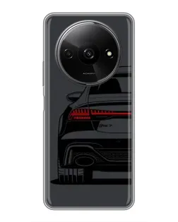 Чехол для Xiaomi Redmi A3x с картинкой «Задняя часть Audi — арт»