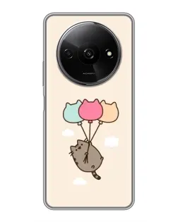 Чохол для Xiaomi Redmi A3x з картинкою «Пушин на кульках»