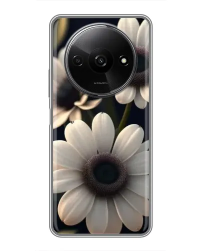 Чехол для Xiaomi Redmi A3x с картинкой «Белые маргаритки макро» Чехол для Xiaomi Redmi A3x с картинкой «Белые маргаритки макро»