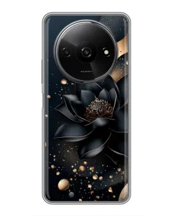 Чехол для Xiaomi Redmi A3x с картинкой «Черный лотос»