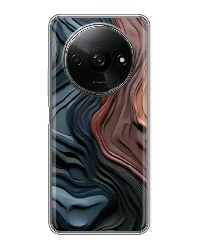 Чехол для Xiaomi Redmi A3x с картинкой «Цветные волны каньона» Чехол для Xiaomi Redmi A3x с картинкой «Цветные волны каньона»