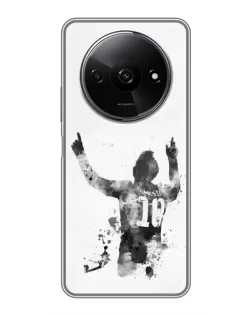 Чехол для Xiaomi Redmi A3x с картинкой «Messi ART»