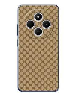 Чохол для Xiaomi Redmi A4 5G з картинкою «Gucci — класичний беж»