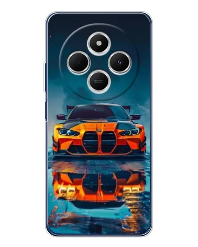 Чехол для Xiaomi Redmi A4 5G с картинкой «BMW — золотая эмблема» Чехол для Xiaomi Redmi A4 5G с картинкой «BMW — золотая эмблема»