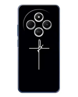 Чехол для Xiaomi Redmi A4 5G с картинкой «Тонкий крест»