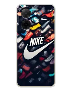 Чехол для Xiaomi Redmi A5 (EU) с картинкой «Коллекция кроссовок Nike»