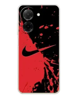 Чохол для Xiaomi Redmi A5 (EU) з картинкою «Червоні бризки Nike»