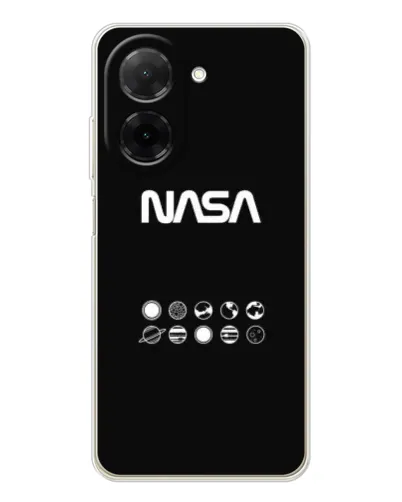 Чехол для Xiaomi Redmi A5 (EU) с картинкой «NASA — технический принт»