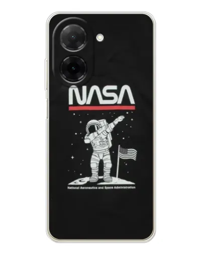 Чехол для Xiaomi Redmi A5 (EU) с картинкой «NASA — шагаем по Луне»