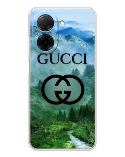 Чохол для Xiaomi Redmi A5 (EU) з картинкою «Gucci — гірський пейзаж»