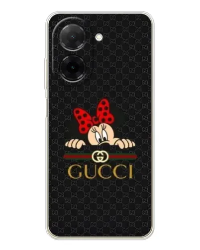 Чохол для Xiaomi Redmi A5 (EU) з картинкою «Мінні Маус Gucci — чорний»